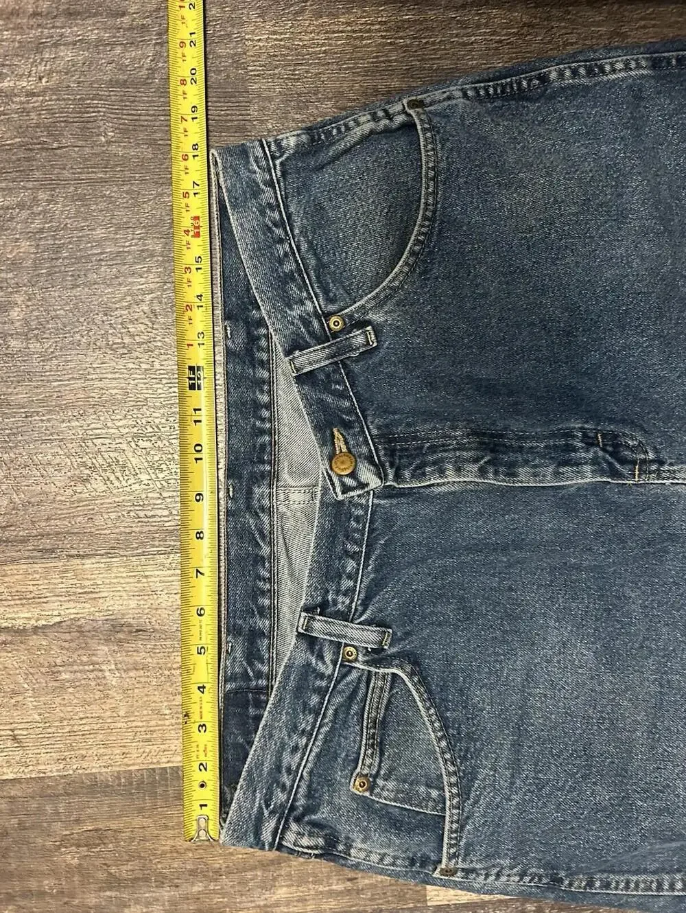Wrangler Men’s Jeans 38x30 Straight Leg Medium Wash Classic Denim